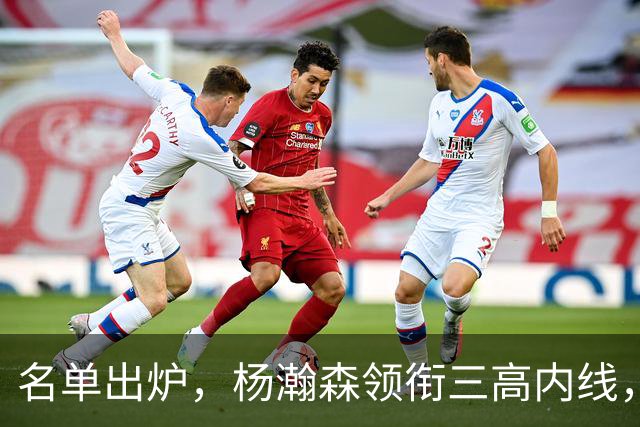 名单出炉，杨瀚森领衔三高内线，残阵日本7后卫迎战，中国男篮今晚决定出线命运